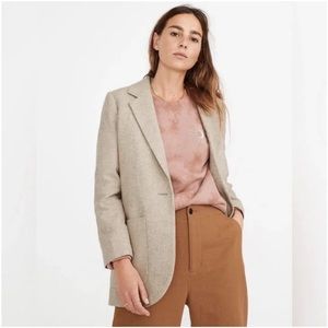 Madewell Larsen Blazer - Oatmeal/Beige